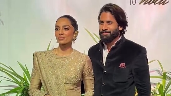 Naga Chaitanya, Sobhita Dhulipala are newly married couple goals at Aaliyah Kashyap's wedding. Watch | Bollywood