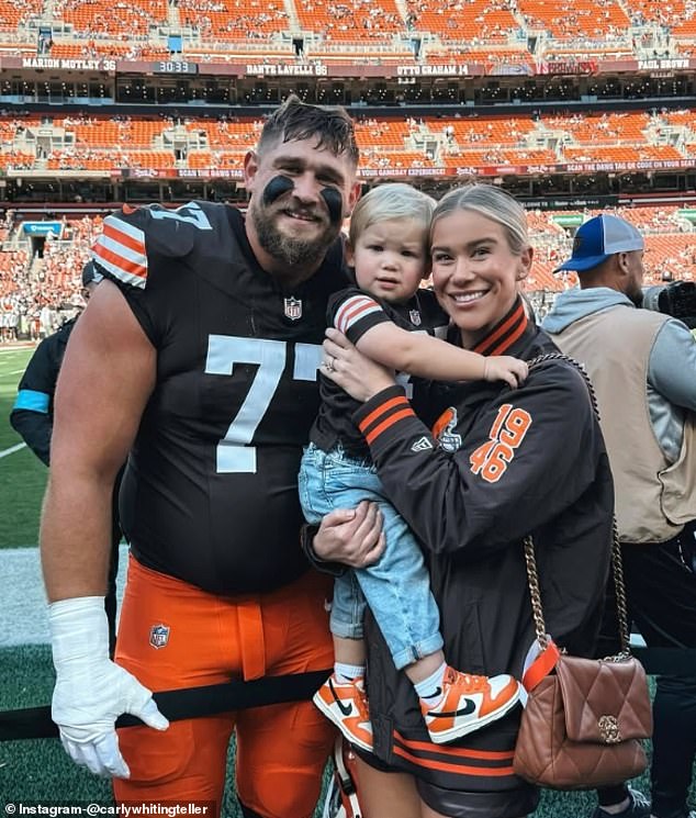 NFL star's wife slams Pittsburgh Steelers fans for 'attacking' her and other WAGs in the stands
