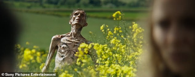 28 Years Later fans horrified by Hollywood actor's gruesome zombie transformation as post-apocalyptic film drops new trailer - can YOU tell who it is?