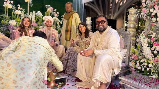 Anurag Kashyap says 'ye bhi gayi' as he shares pics from daughter Aaliyah Kashyap's wedding with Shane Gregoire | Bollywood